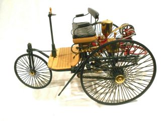 Franklin 1886 Benz Patent Motorwagon 1:18 W/hang Tag