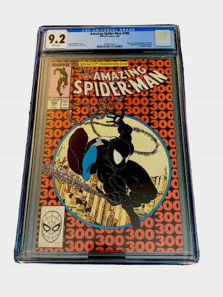 The Spider - Man 300 | 1988 Marvel Comics | Cgc 9.  2 Wp | Origin Of Venom