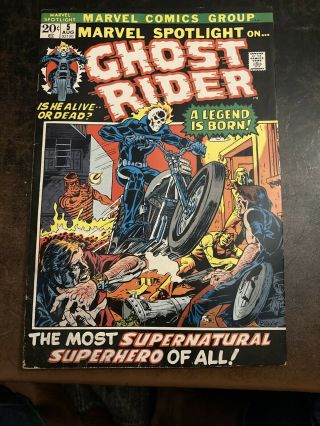 Marvel Spotlight 5 1st App Ghost Rider