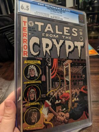 Tales From The Crypt 27 Cgc 6.  5