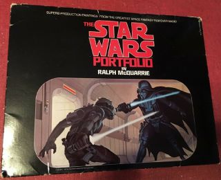 The Star Wars Portfolio By Ralph Mcquarrie 1977 Complete Set Of 21 Concept Art