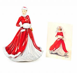 Royal Doulton Pretty Ladies Noelle Christmas Canadian Figurine