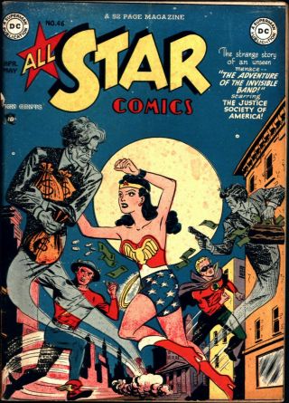 All Star Comics 46 Golden Age Dc 5.  0
