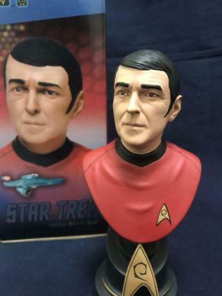 Star Trek Scotty Limited Edition Bust Statue Side Show Limited To 3,  000