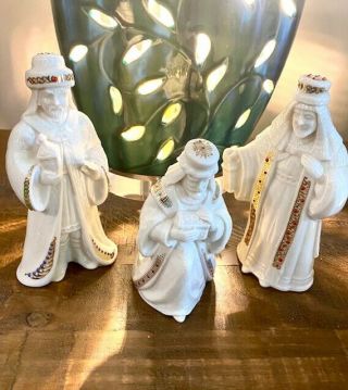 Lenox China Jewels Nativity Set Of Three Wise Men