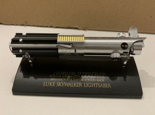 Star Wars Master Replicas.  45 Scaled Sw - 332 Luke Skywalker Episode V Lightsaber