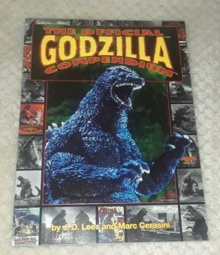 The Official Godzilla Compendium : A 40 Year Retrospective By M.  Cerasini,  J.  D…