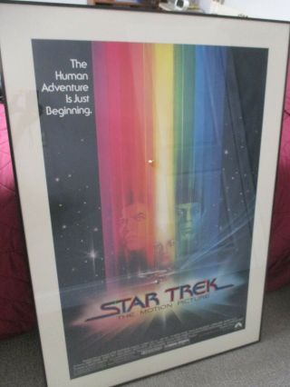 Star Trek The Motion Picture Movie Poster Professionally Framed