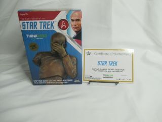 Star Trek Tng Captain Picard Facepalm Bust 6 " Statue Patina 361/500