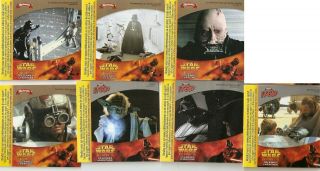 Canada Star Wars Rots Ficello & Lantantia Cheese Cards (2005) 7 Cards Very Rare