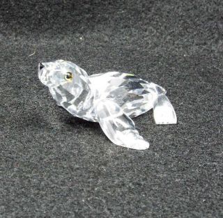 Swarovski Crystal Figurine Baby Sea Lion 22120,  7661 Nr 000 004,