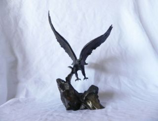 Franklin 1990 Wings Of Glory Bronze Eagle Statue - Ronald Van Ruyckevelt