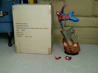 Sideshow Spider - Man Premium Format Figure Statue Exclusive 1/4 Marvel Pf