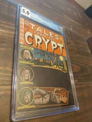 Tales From The Crypt 28 Cgc 5.  0 Ec Comics 1952 Pre Code Horror