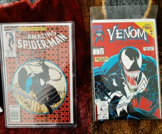 The Spiderman 300 1st Appearance Of Venom And Lethal Protector 1 - 6