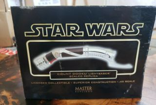 Master Replicas Star Wars.  45 Scale Lightsaber Count Dooku Sw - 307.