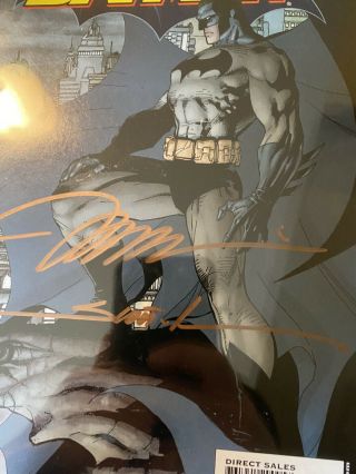 DC Batman 608 2nd print 9.  4 CGC SS Signed Jim Lee and Scott Williams 2