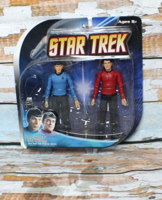 Diamond Select Toys Star Trek The Series Mr Spock & Scotty Figures