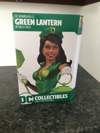 Dc Comics Bombshells Green Lantern Jessica Cruz Statue 602/5000 Ant Lucia