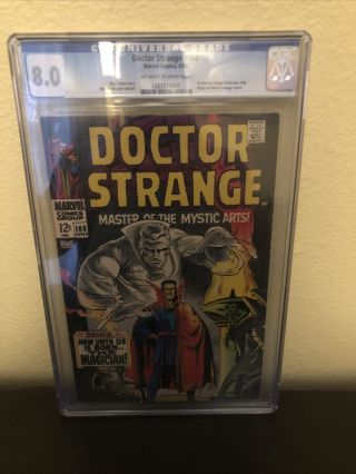 Doctor Strange 169 Cgc 8.  0 1st Doctor Strange In His Own Title