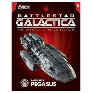 Battlestar Galactica Official Ships 8 Pegasus (2004) Eaglemoss