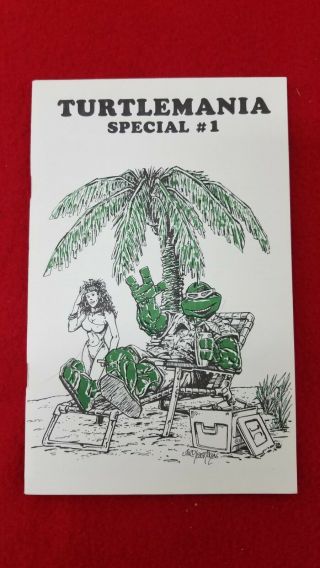 Teenage Mutant Ninja Turtles Turtlemania Special Comic Book 1 Mirage 1986