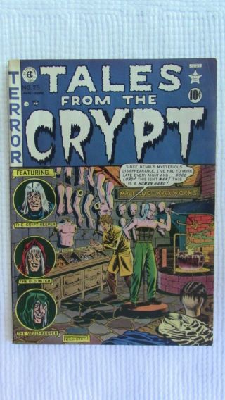 Ec Tales From The Crypt 25 (1951) W Wally Wood Interior Autograph