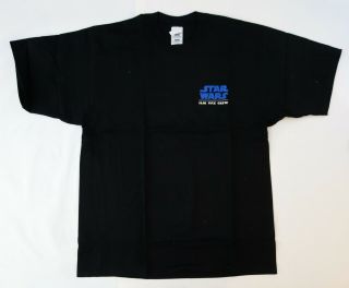 Star Wars The Phantom Menace Episode 1 Logo Ilm Vfx Crew Shirt - Lucasfilm 1999