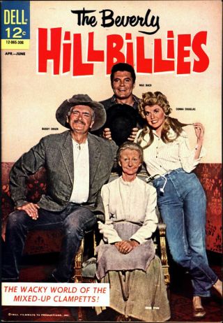 Beverly Hillbillies 1 Silver Age Dell 9.  0