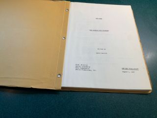 Star Trek The Trouble With Tribles Script Revised Final Draft August 1,  1967