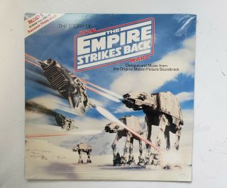 Vintage The Story Of The Empire Strikes Back Star Wars 1983 Lp Record