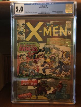Uncanny X - Men 9 Cgc 5.  0 1965 1273922001