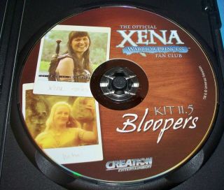 Official Xena Warrior Princess Fan Club Bloopers Kits 1 - 10 3