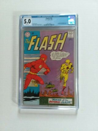 The Flash 139 - 1963.  Cgc 5.  0.  1st Professor Zoom
