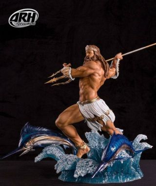 Arh Studios Poseidon Exclusive 1/4 Statue (very Rare)