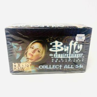 Vintage 1999 Buffy The Vampire Slayer Photo Card Box Hobby Exclusive Btvs Nib