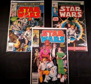 Star Wars 1 - 107 (1977 Series) All 107 Issue Run,  Annuals 1 - 3,  Rotj,  Showcase 1