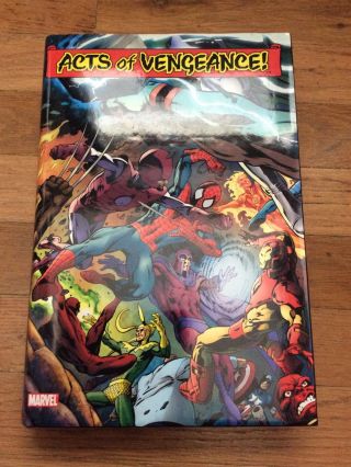 Marvel Acts Of Vengeance Omnibus Marvel Hc Spider - Man Hulk Avengers Iron Man Oop
