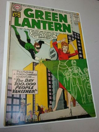Green Lantern 7 Key 1st Appearance Of Sinestro Great Book Dc Comics Sa