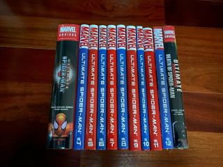 Marvel Comics Ultimate Spider - Man Omnibus Death & Volumes 4 - 12 Hardcover Ohc
