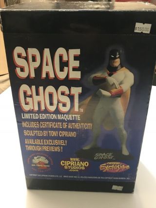 Space Ghost Limited Edition Maquette Previews Exclusive 325 Cipriano Studios