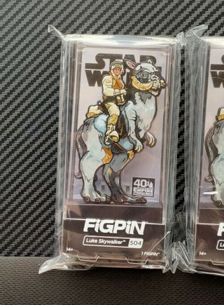 Figpin Star Wars Luke Skywalker Empire Strikes Back 504 In Hand Limited Ed