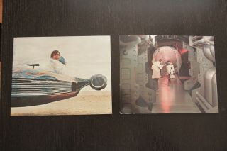 Star Wars A Hope 1977 8x10 Set of 8 Full Bleed Lobby Cards - RARE 2