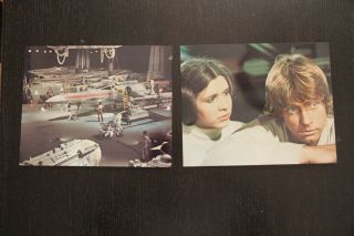 Star Wars A Hope 1977 8x10 Set of 8 Full Bleed Lobby Cards - RARE 3
