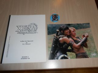 Xena Warrior Princess Script - A Day In The Life - By R J Stewart,  Photo & Pin