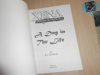 Xena Warrior Princess Script - A Day In the Life - by R J Stewart,  PHOTO & Pin 2