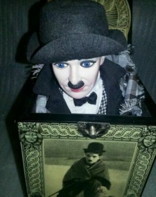 Charlie Chaplin Jack In The Box Limited Edition 6 Stars Of The Silver Screen