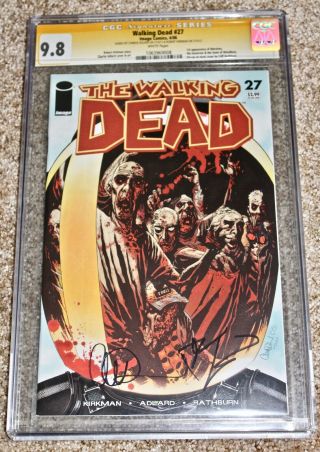 The Walking Dead 27 Cgc Signature Series