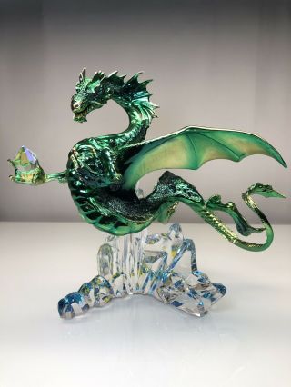 Franklin Dragon By Michael Whelan " Guardian Of The Raging Water " Statue