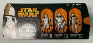 Star Wars Evolutions (set of 2) : Clone Trooper to Stormtrooper [Gold & Gray] 2